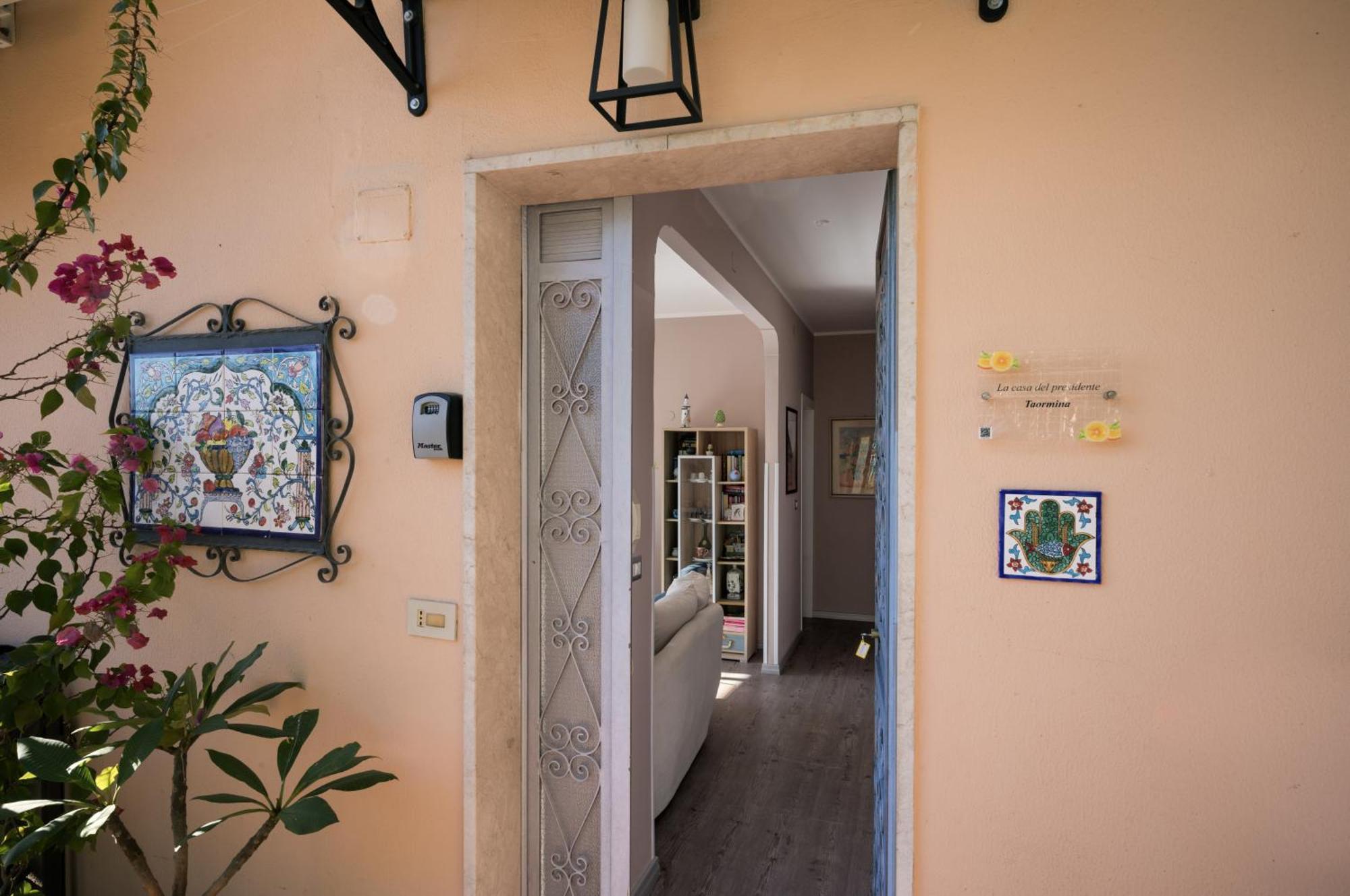 Appartement Casa Del Presidente à Taormine Extérieur photo